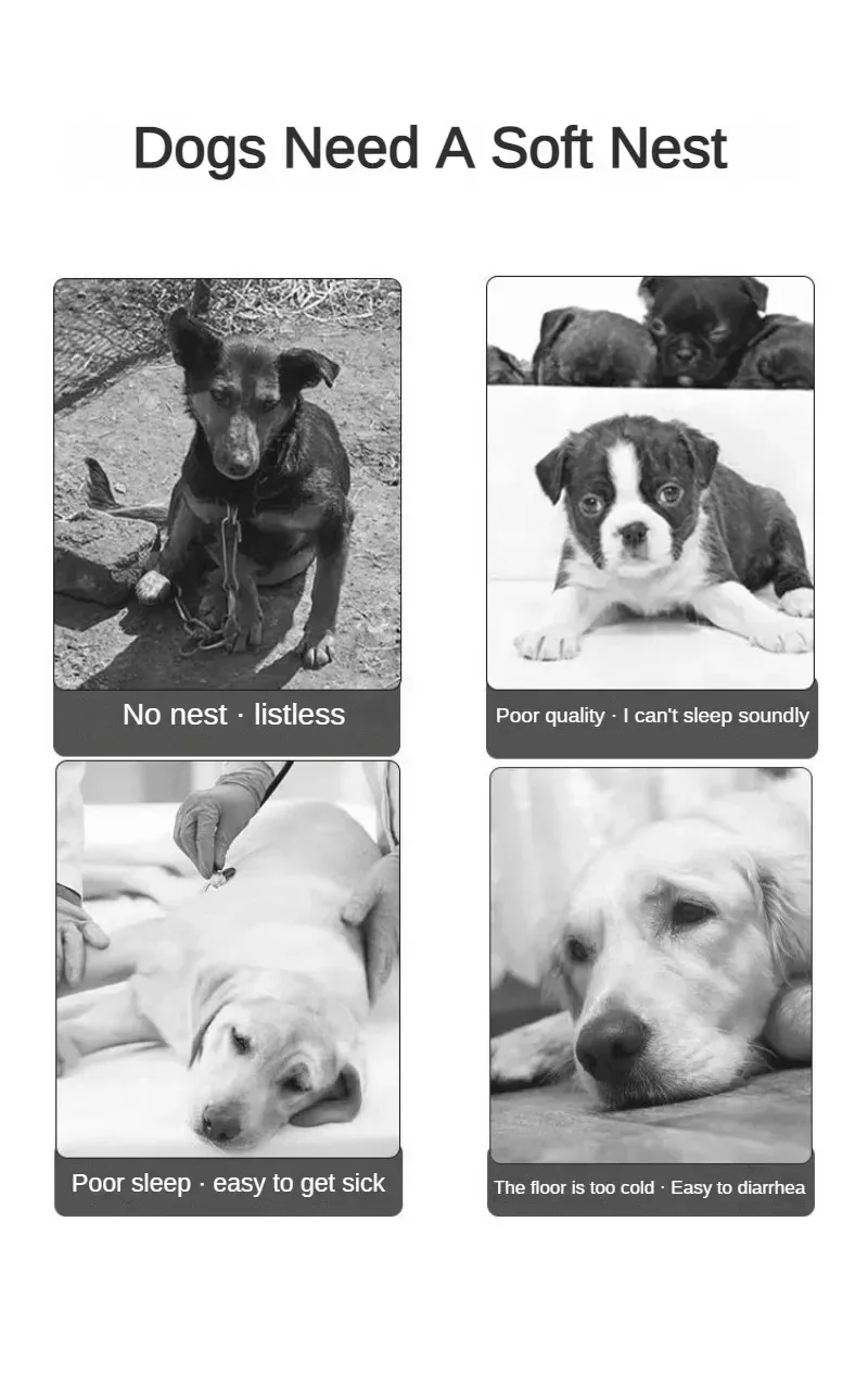 Dog Sofa Big Bed Pets Dogs Accessories Small Breeds Accessory Bedding Pet Supplies Cushions Mat Bad Blanket Cushion Fluffy Puppy