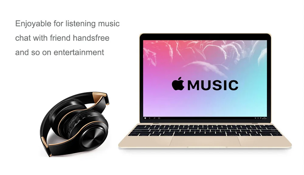 Men Gift Gold Wireless Headphones Bluetooth Earphone Stereo Headset Game with Build-in MIC with Universal for Android and iOS Men Gift Gold Wireless Headphones Bluetooth Earphone Stereo Headset Game with Build-in MIC with Universal for Android and iOS